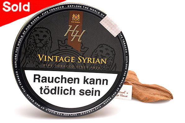 Mac Baren HH Vintage Syrian Pipe tobacco 100g Tin